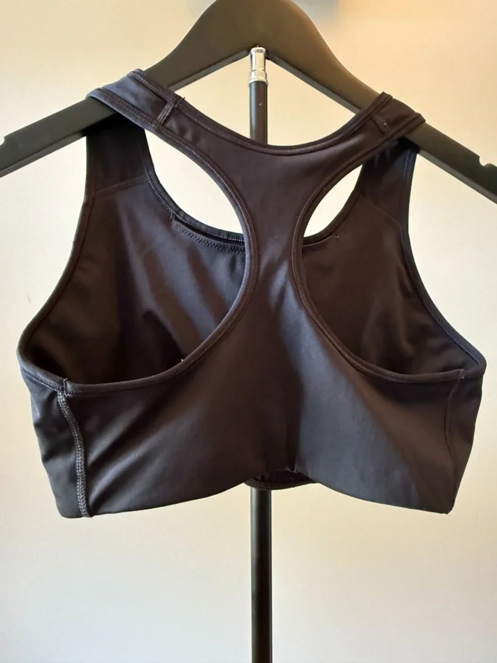 Nike Black Sports Bra Women's Large Dri-FIT Medium Support